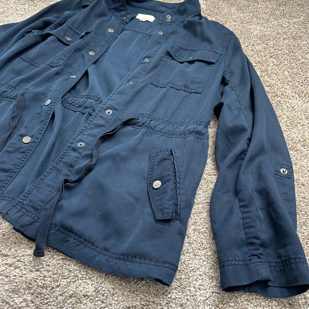 LOFT Navy Jacket - Picture 4 of 12